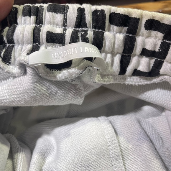 Helmut Lang HLM 59436 Mens White All Over Jogger Sweatpants Size M - Picture 14 of 14